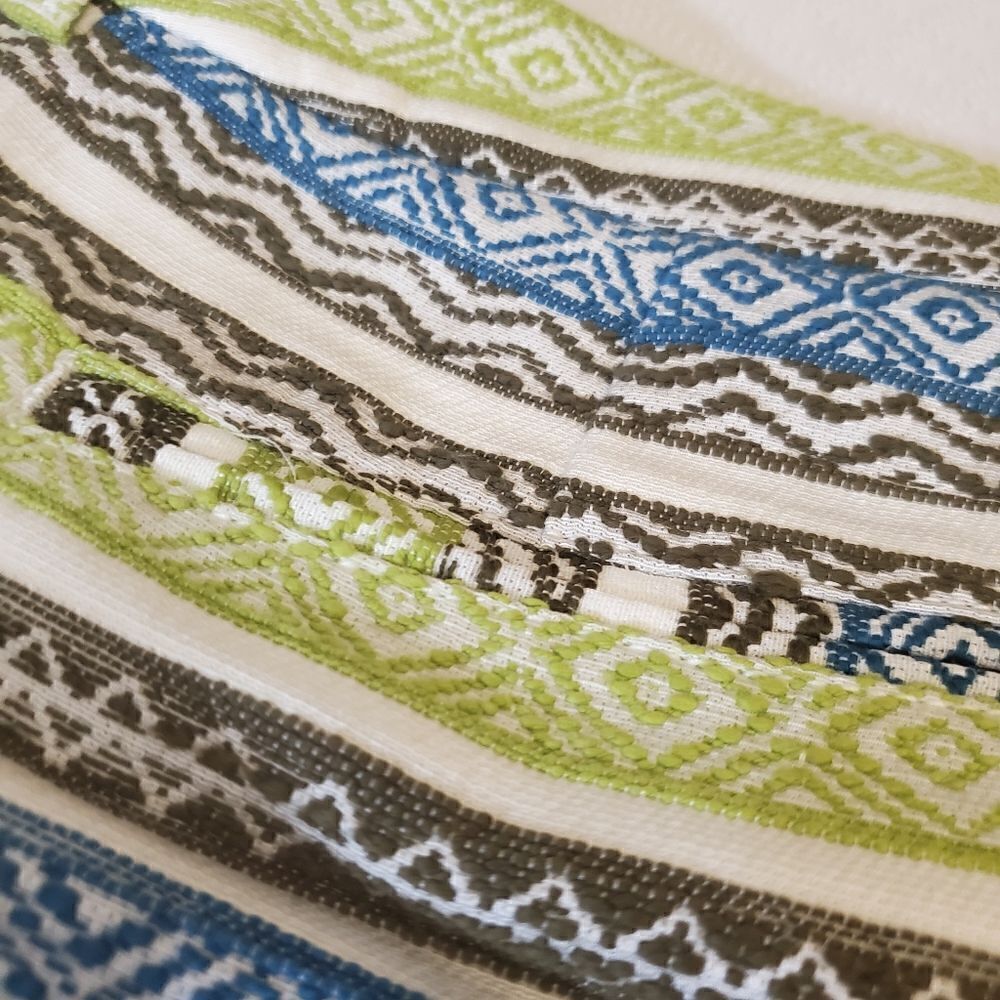 Loft Multicolor Pattern Shorts Size 8 - Picture 10 of 12